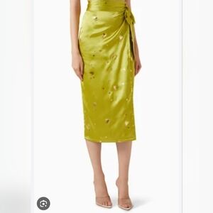 honey gold dress Acler Online AU Honey Gold Metallic Maxi Dress, AU12 US8 main image 1